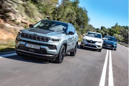 Jeep Compass e-Hybrid vs KIA Niro Hybrid vs Renault Arkana E-Tech